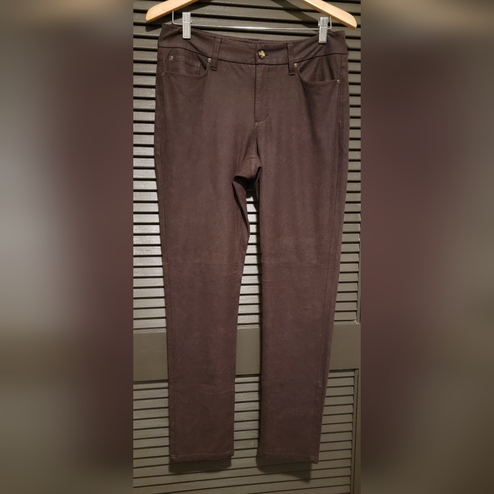 Nydj brown legging pants, Size 8, gently worn, no flaws